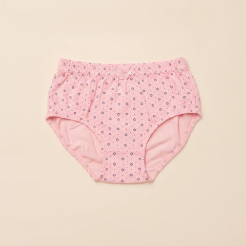 Floral Ditsy Print Full-Coverage Cotton Brief | Soft Everyday Comfort Underwear