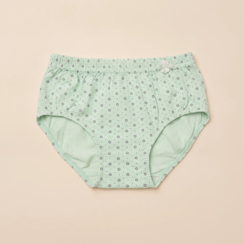 Floral Ditsy Print Full-Coverage Cotton Brief | Soft Everyday Comfort Underwear